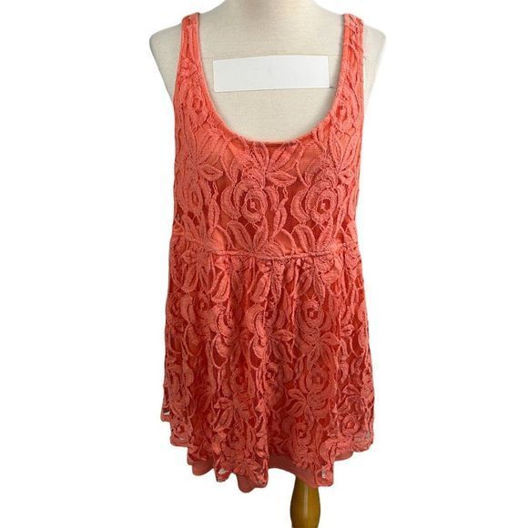 🌿4/$35 🌿 G21 Pink Lace Sleeveless Mini Dress (XXL) - Picture 9 of 9